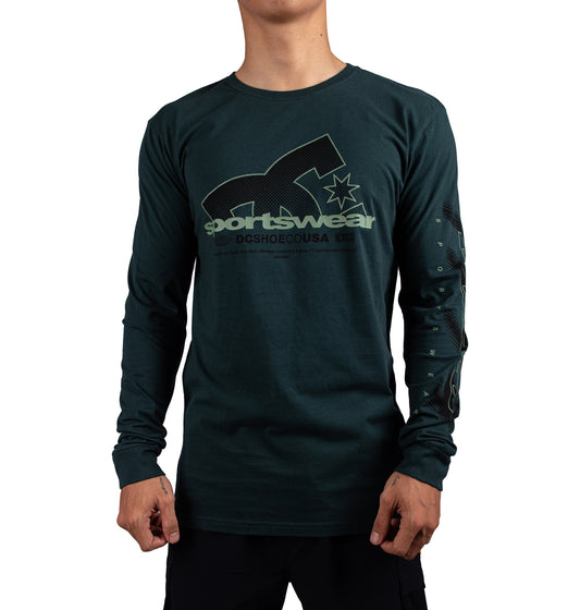 Mens Combative Long Sleeve T-Shirt - DC Shoes Malaysia