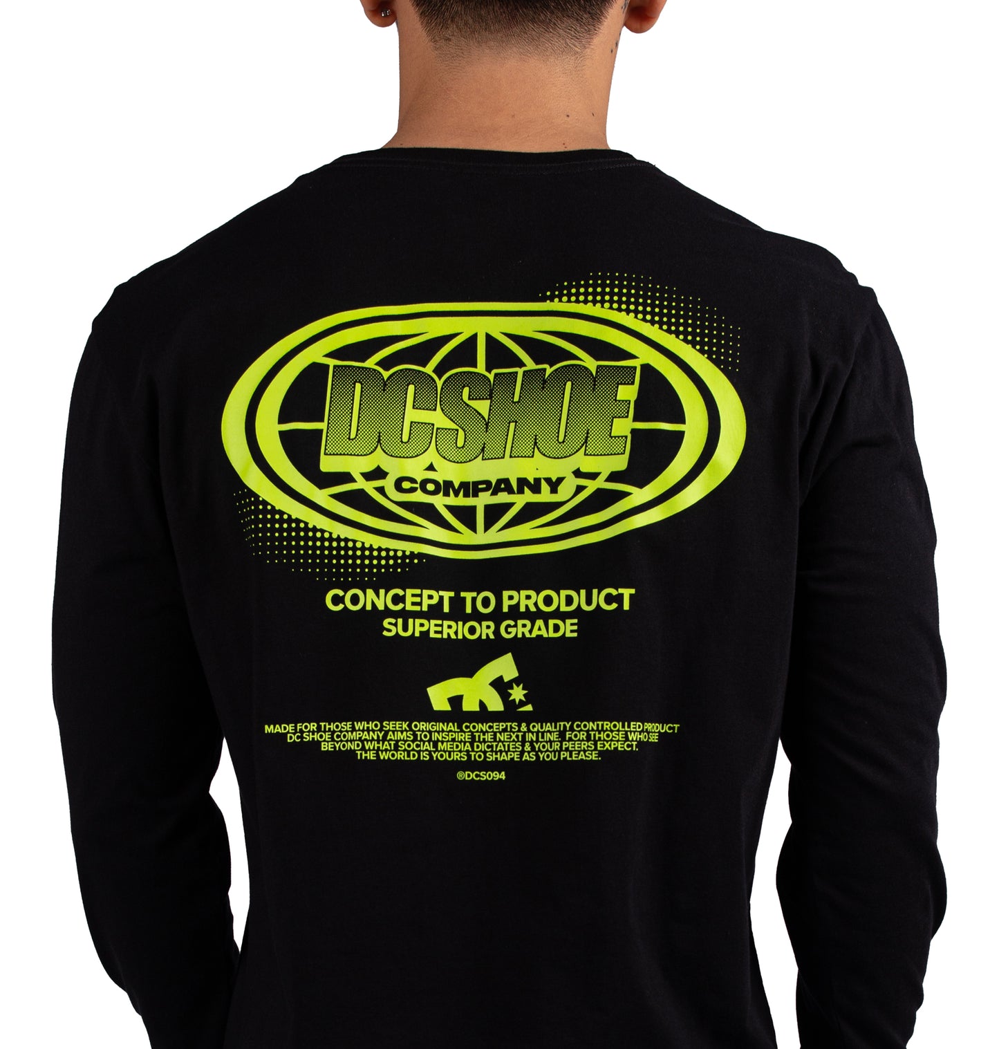 Mens Globules Long Sleeve T-Shirt - DC Shoes Malaysia