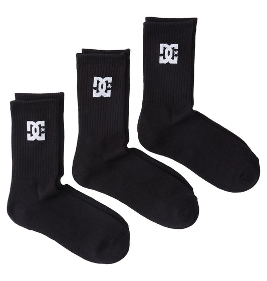 Mens DC 3 Pack Crew Socks - DC Shoes Malaysia