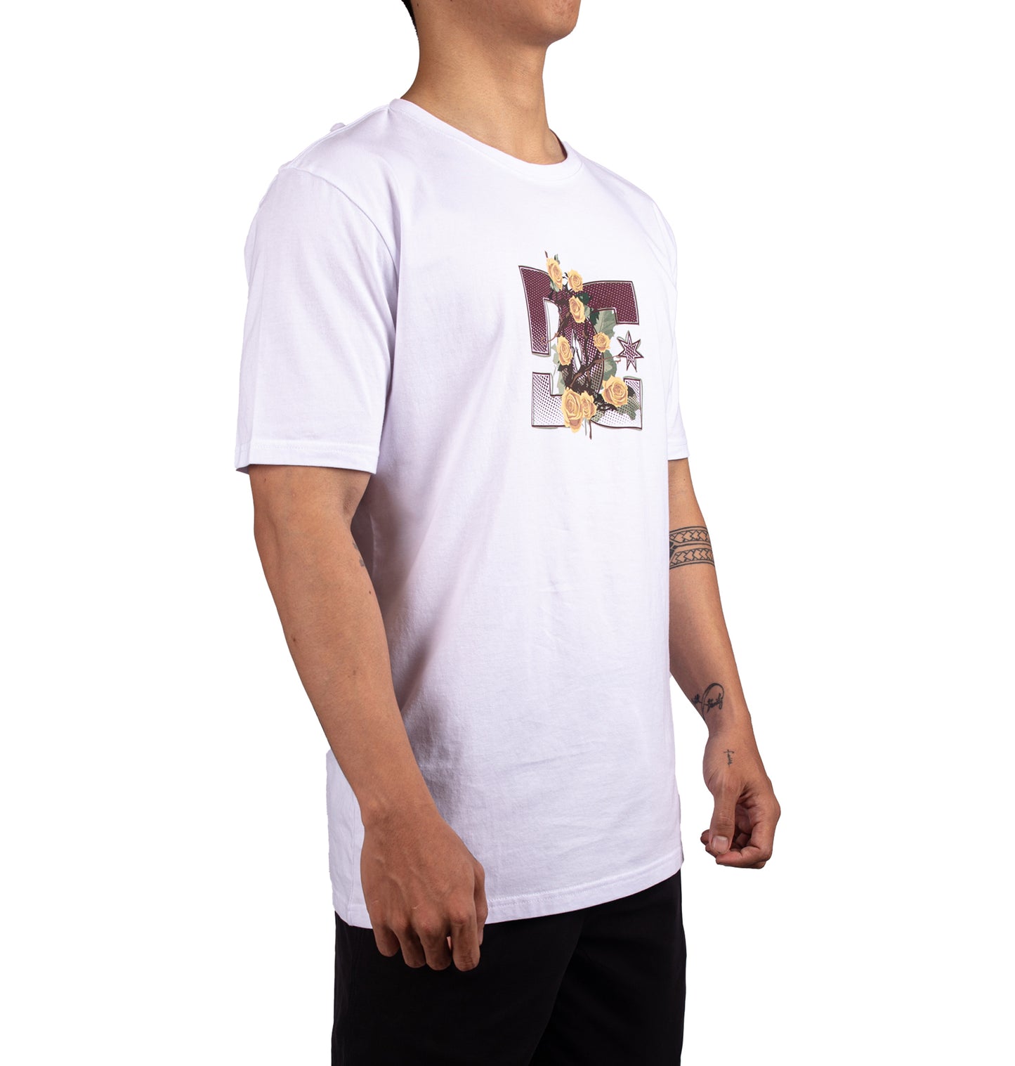 Mens Rosy Core T-Shirt - DC Shoes Malaysia