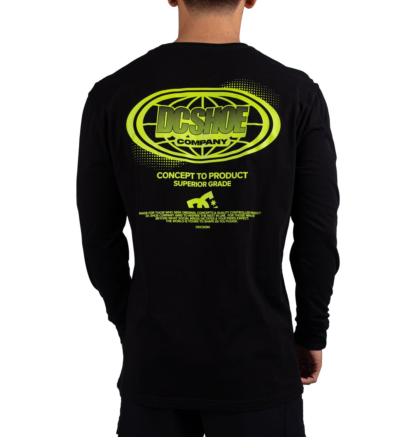 Mens Globules Long Sleeve T-Shirt - DC Shoes Malaysia