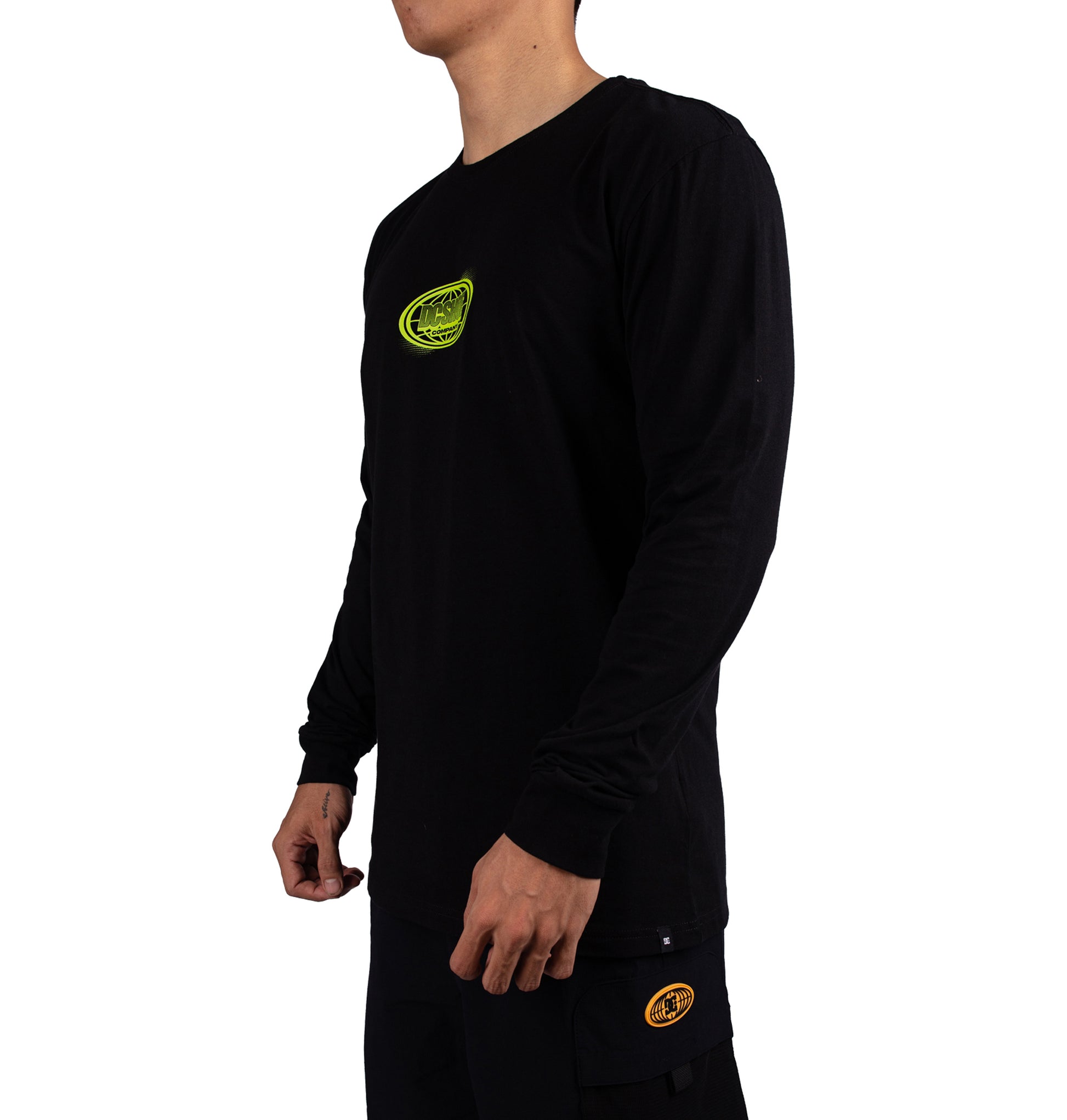 Mens Globules Long Sleeve T-Shirt - DC Shoes Malaysia
